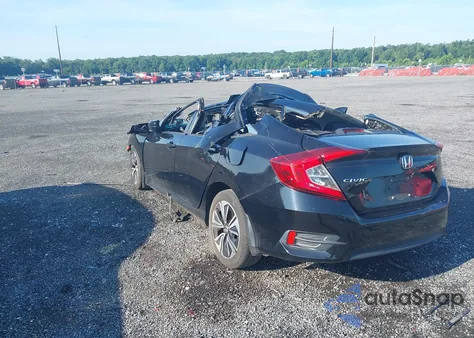 2017 Honda Civic Exl z USA, uszkodzony, nr VIN 2HGFC1F79HH652071